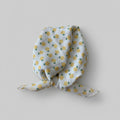 Yellow Floral Print Lightweight Scarf Wrap