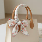 Strawberry Bunny Lace-Trimmed Collar Scarf