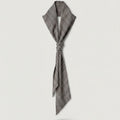 Gingham Checkered Tie Neck Scarf – scarves & belts (view 1)