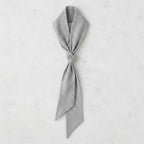Black and White Striped Neck Scarf – scarves & belts (view 3)