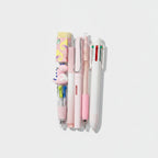 Cute Dinosaur Pen & Stationery Set - Pink Six Piece Set