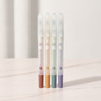 Double Head Highlighter Pen Set - 5 Piece Colors - Retro Color Set 5-Piece