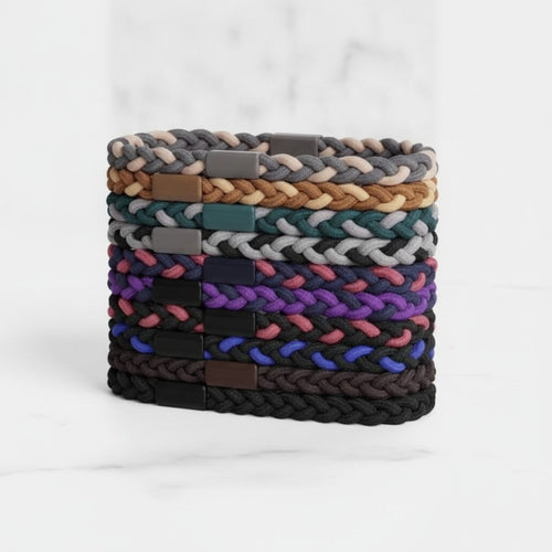 Braided Hair Clips Colorful Multi-Pack Set