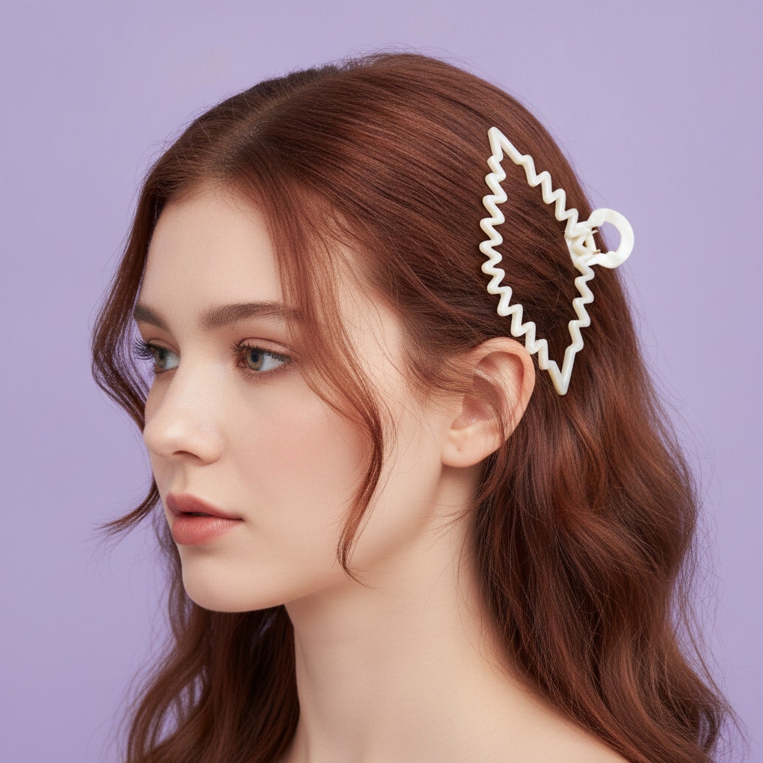 Wavy Pearl Beaded Headband