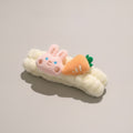Fluffy Cloud Bunny Carrot Hairband Set – hair accessories (view 1)