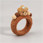 Teddy Bear Fuzzy Hairband With Charm – hair accessories (view 1)