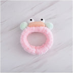 Pastel Fuzzy Frog Eye Hair Band – hair accessories (view 2)