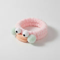 Pastel Fuzzy Frog Eye Hair Band – hair accessories (view 1)