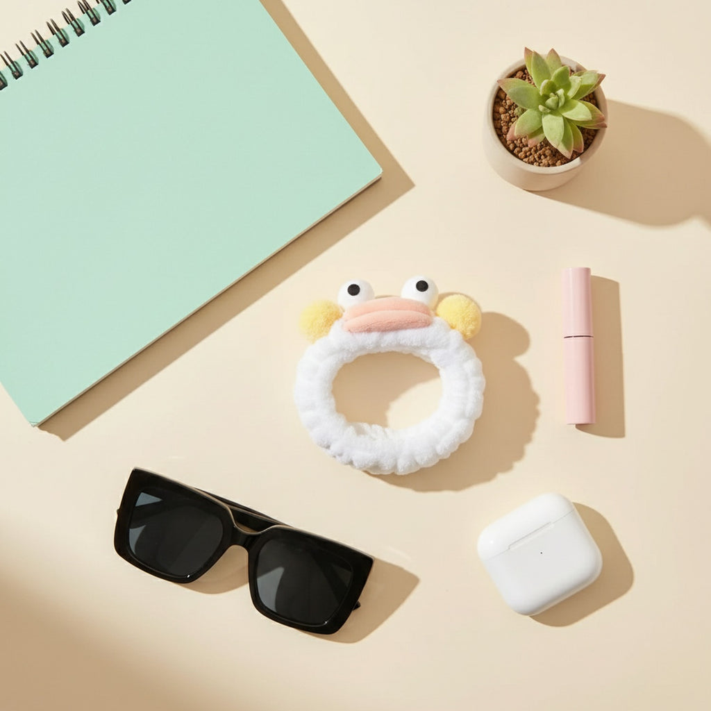 Fuzzy Frog Hair Ring Accessory – hair accessories (view 3)