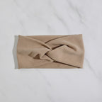 Twisted Knot Hairband - 2# Khaki Crossover Hair Tie