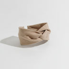 Twisted Knot Hairband - 2# Khaki Crossover Hair Tie
