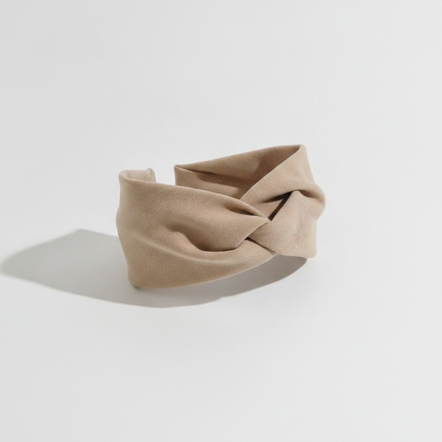 Twisted Knot Hairband - 2# Khaki Crossover Hair Tie