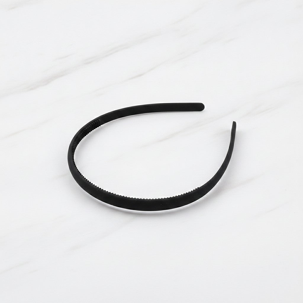 Tan Padded Headband Hair Accessory - Morandi Gray Hair Hoop #B117-B