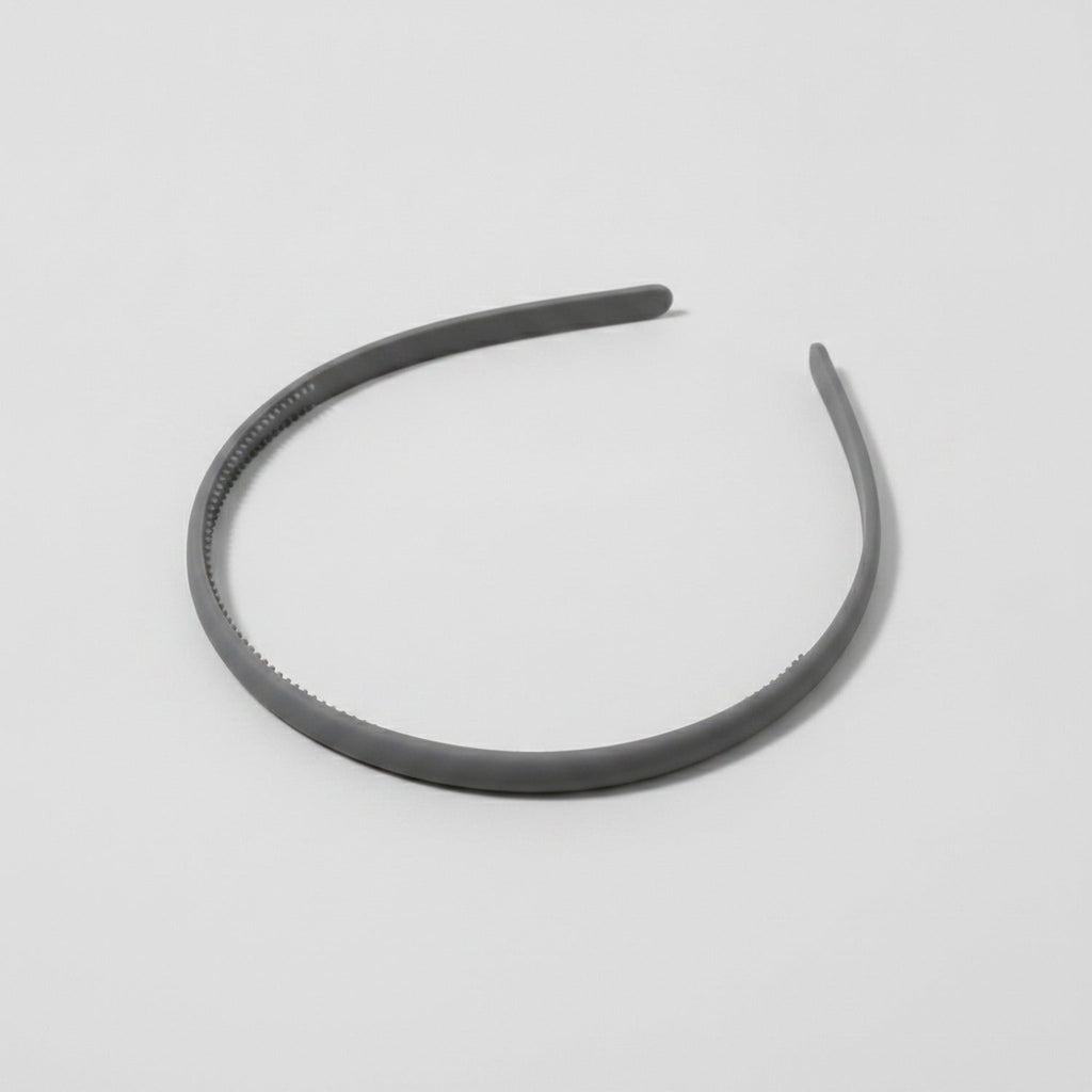 Tan Padded Headband Hair Accessory - Morandi Gray Hair Hoop #B117-B
