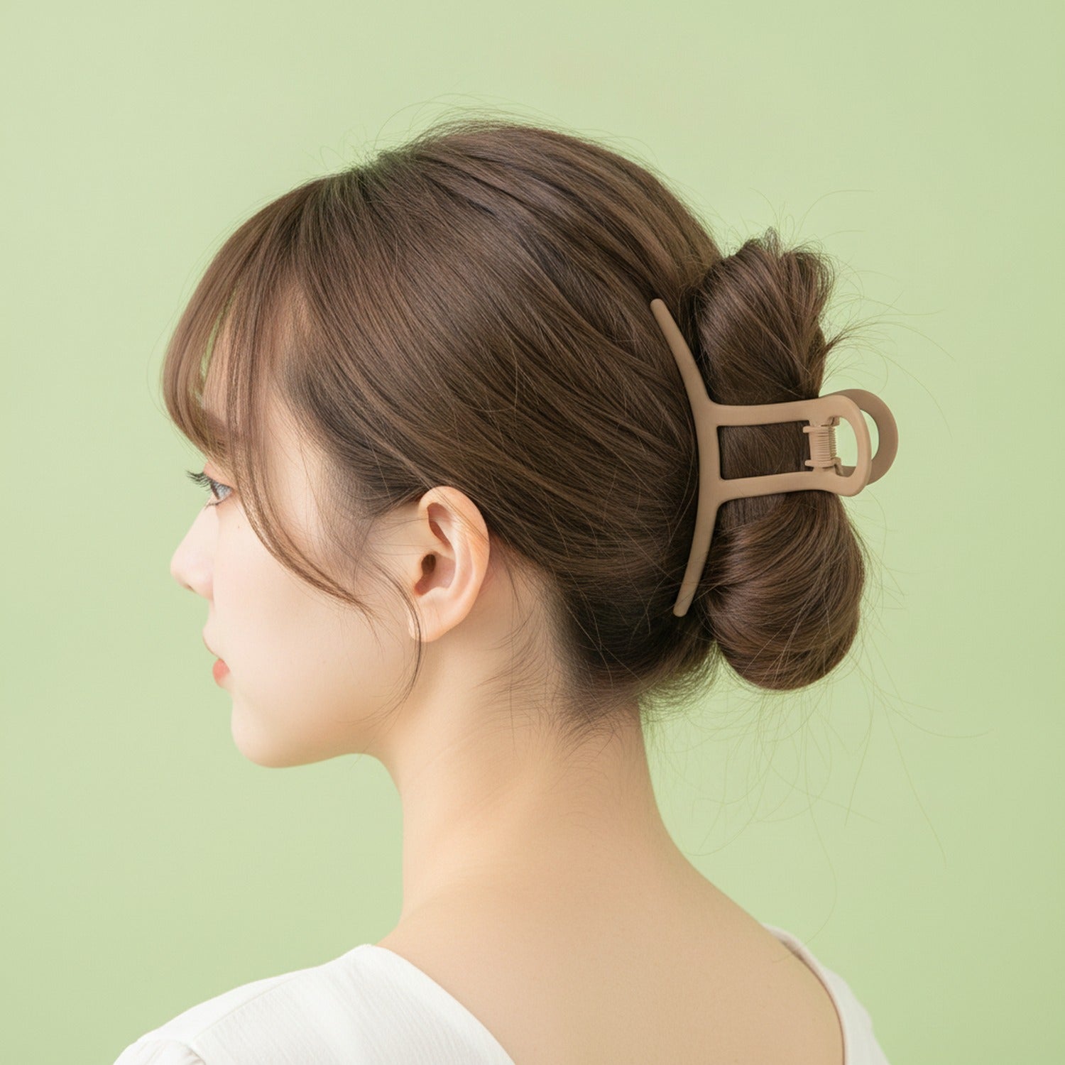 Tan Padded Headband Hair Accessory - Morandi Hair Band Khaki #B117-B