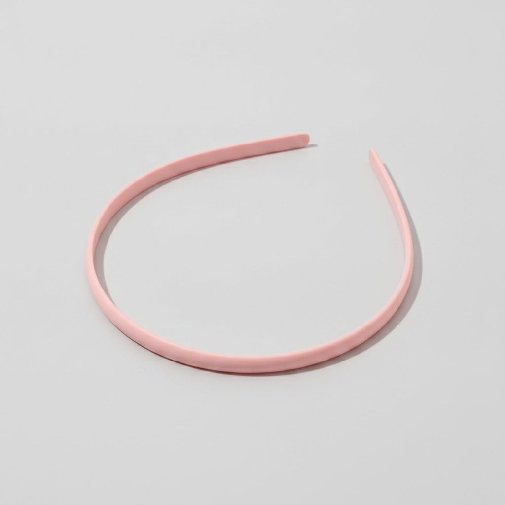 Tan Padded Headband Hair Accessory - Morandi Pink Hair Headband #B117-B