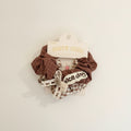 Patterned Fabric Hair Scrunchie Set – hair accessories (view 1)
