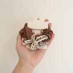 Patterned Fabric Hair Scrunchie Set – hair accessories (view 4)