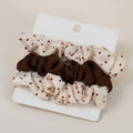 Chic Polka Dot Scrunchie Set – hair accessories (view 1)