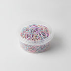 Pastel Flower Hair Ties Set – hair accessories (view 1)