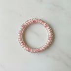 Beaded Hair Tie With Floral Design – hair accessories (view 2)