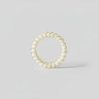 Beaded Pearl Hair Tie Scrunchie