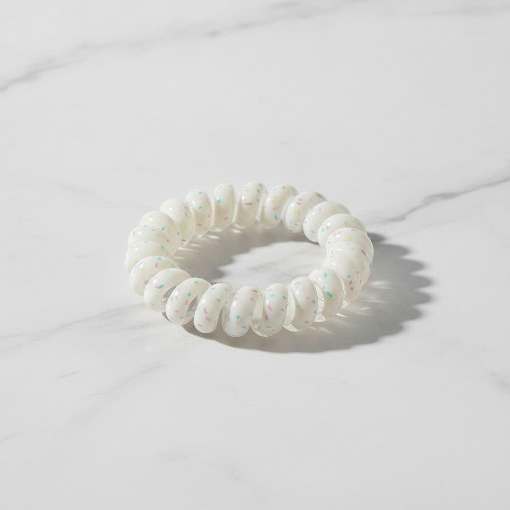 Beaded Pearl Hair Tie Scrunchie