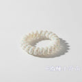 Beaded Pearl Hair Tie Scrunchie – hair accessories (view 1)