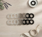 Spiral Hair Coil Set Clear To Black Ombre – hair accessories (view 2)