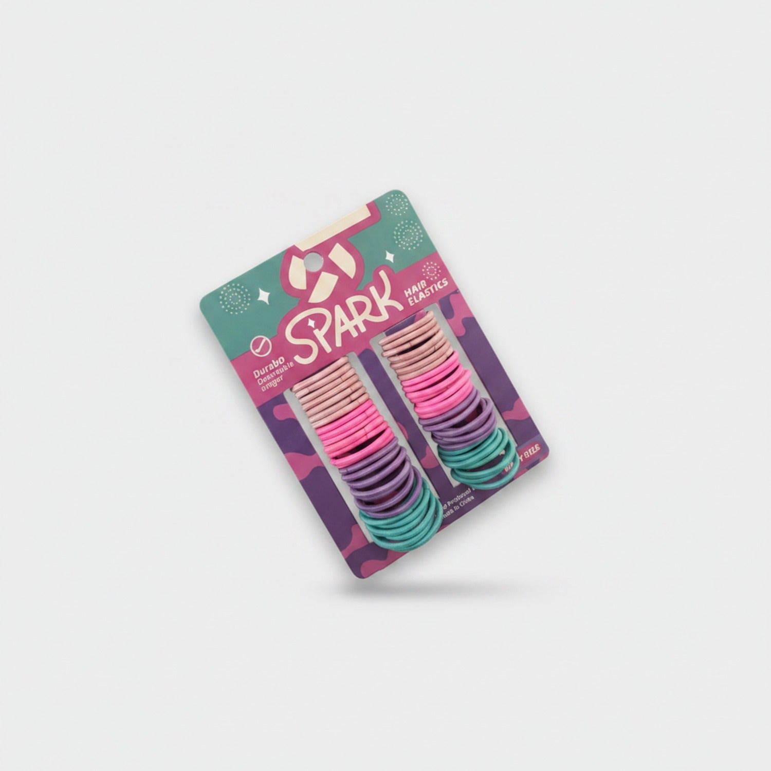 Colorful Gradient Hair Elastics Bundle Pack