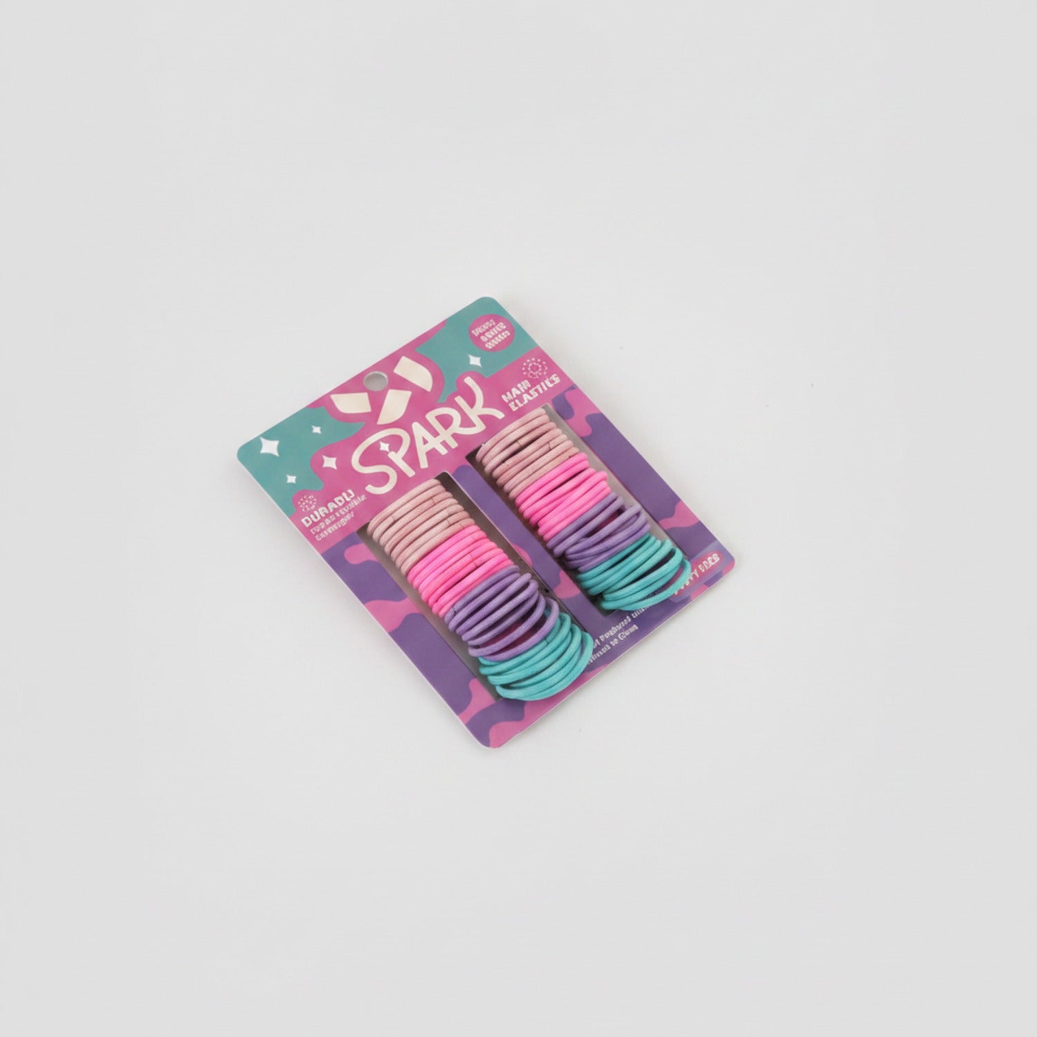 Colorful Gradient Hair Elastics Bundle Pack