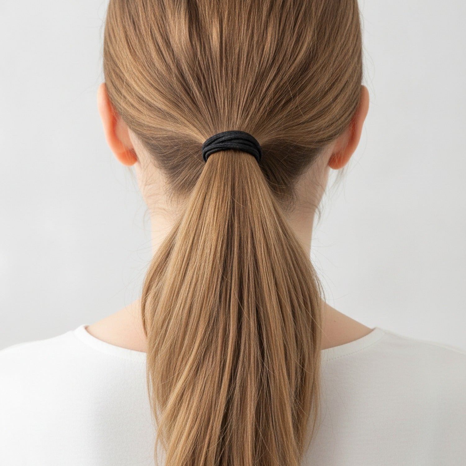 Black Hair Barrette Clip Minimalist Style