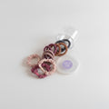 Spiral Hair Ties Scrunchies Set With Storage Case – hair accessories (view 1)