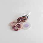 Spiral Hair Ties Scrunchies Set With Storage Case – hair accessories (view 1)