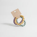 Textured Scrunchie Set Multicolor Hair Ties – hair accessories (view 1)