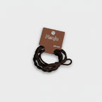 Braided Brown Hair Tie Set