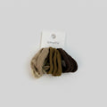 Neutral Tone Hair Scrunchie Set Pack