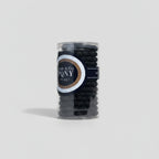 Black Textured Hair Tie Multi-Pack Bundle