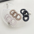 Spiral Hair Coils Ombre Brown Clear Set – hair accessories (view 1)