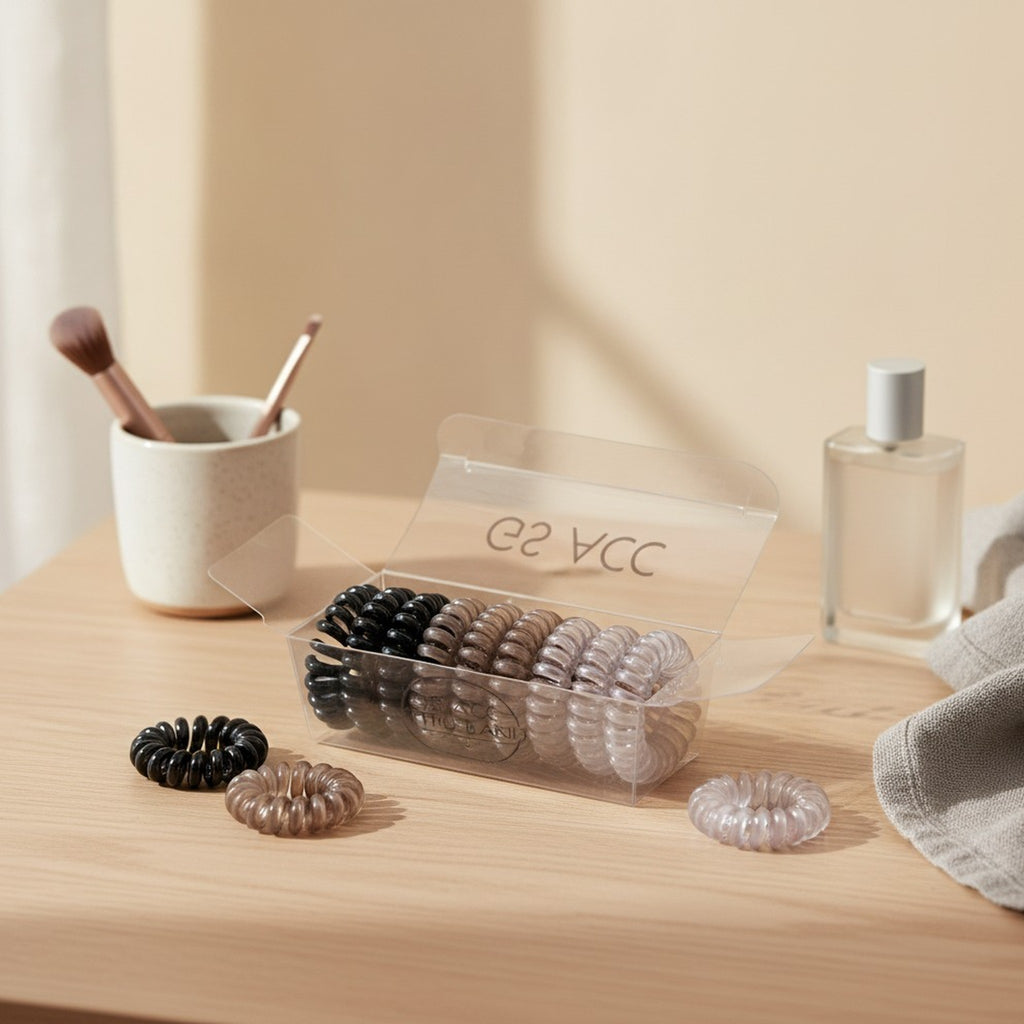 Spiral Hair Tie Set – hair accessories (view 3)
