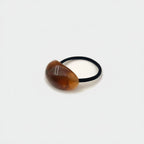 Tortoiseshell Brown Hair Tie Ponytail Holder