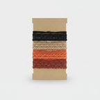 Braided Hair Ties Multi-Color Set Four Pack