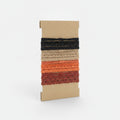 Braided Hair Ties Multi-Color Set Four Pack – hair accessories (view 1)