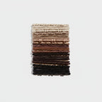 Textured Hair Ties Neutral Earth Tone Set
