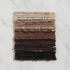Textured Hair Ties Neutral Earth Tone Set – hair accessories (view 2)
