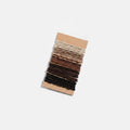 Textured Hair Ties Neutral Earth Tone Set – hair accessories (view 1)
