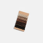 Textured Hair Ties Neutral Earth Tone Set – hair accessories (view 1)