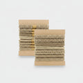 Textured Fabric Hair Ties Neutral Tone Set