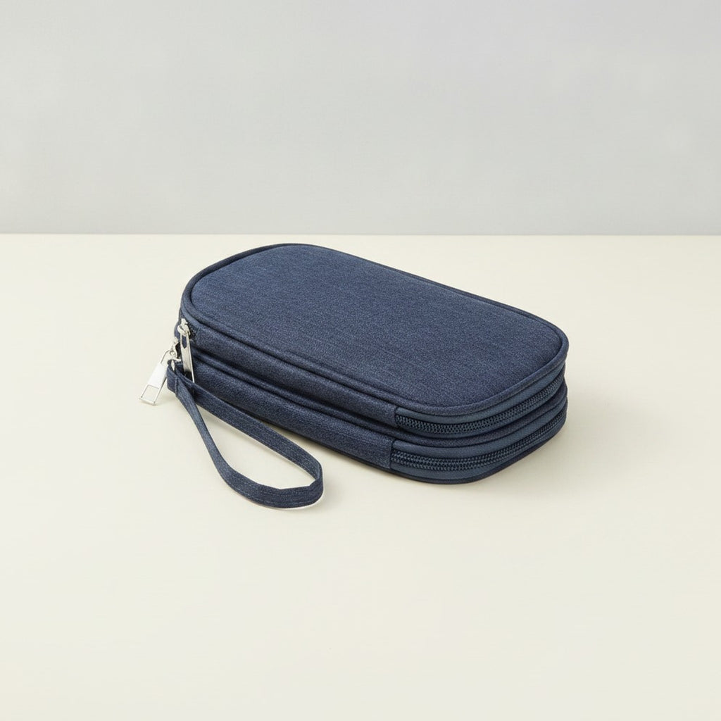 Double Layer Small Stationery Pouch (view 1)
