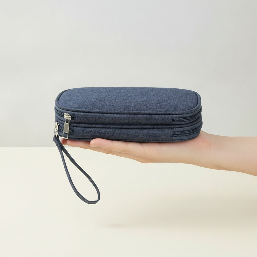 Double Layer Small Stationery Pouch (view 4)